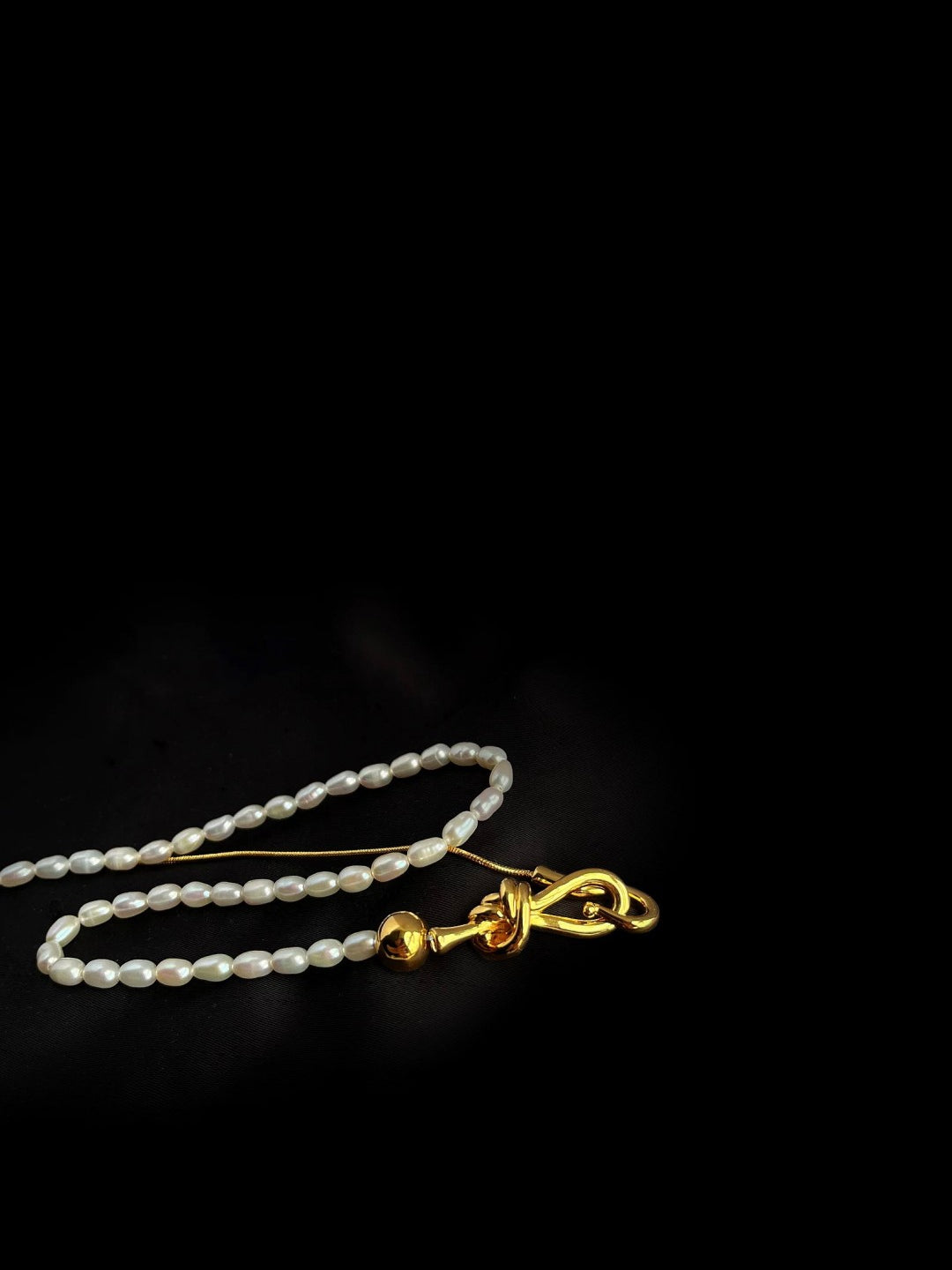 Pearl Splicing Chain Multilayer Long Necklace