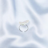 Petal Baroque Sterling Silver Rings - Gembea Jewelry