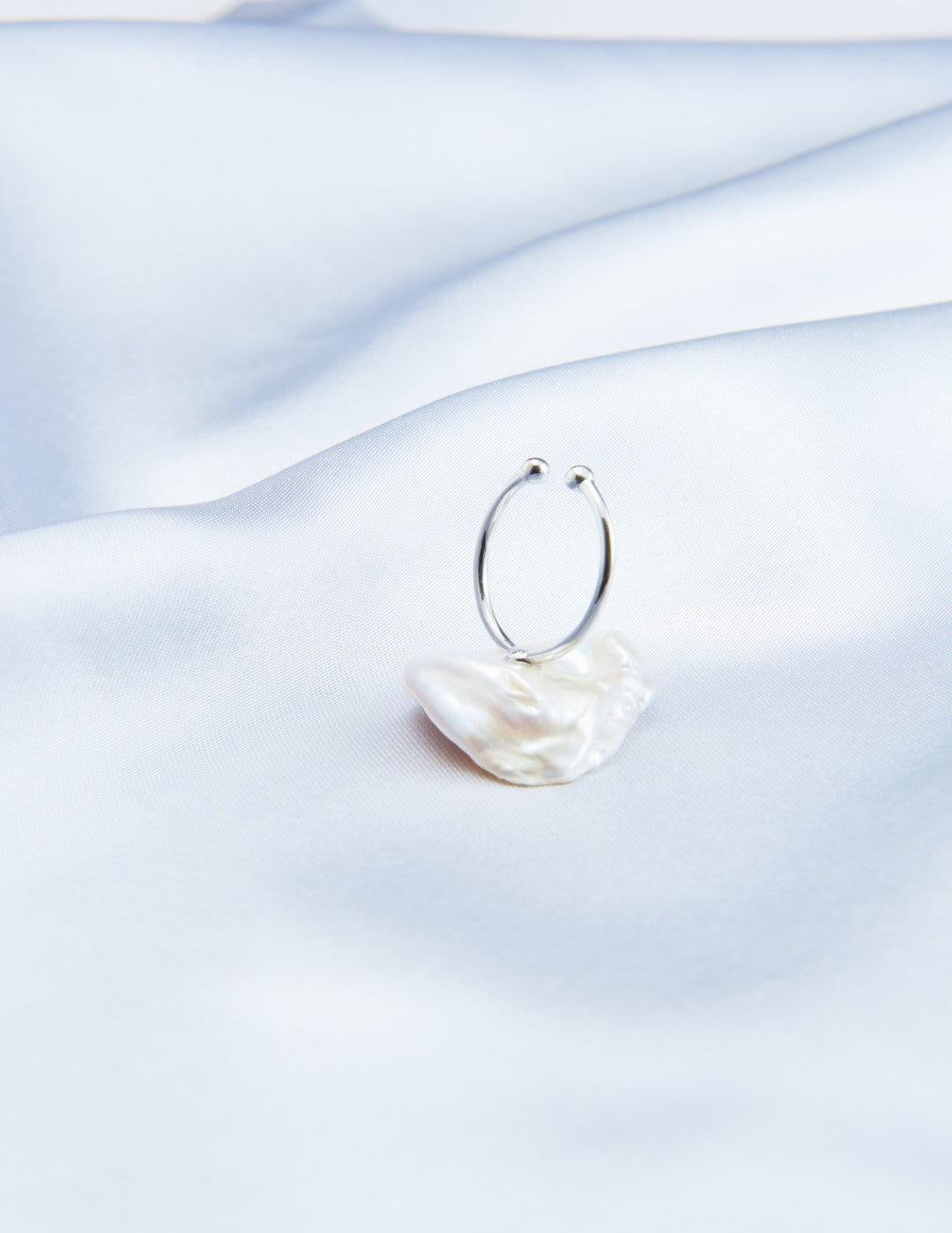 Petal Baroque Sterling Silver Rings - Gembea Jewelry