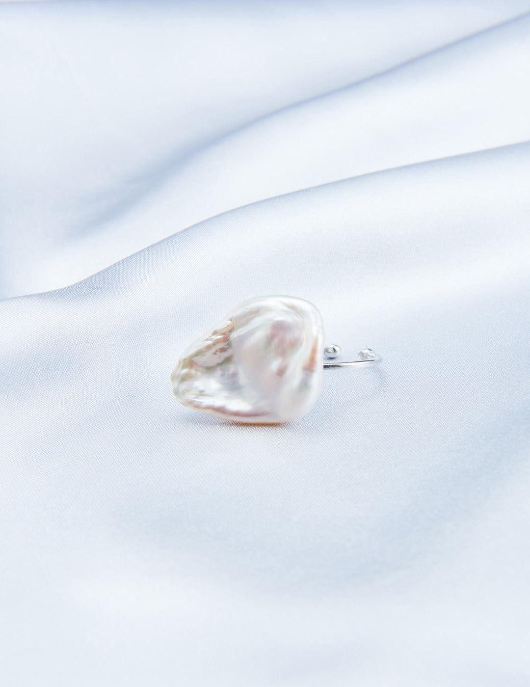 Petal Baroque Sterling Silver Rings - Gembea Jewelry