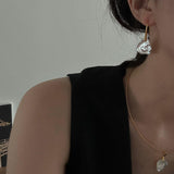 Petal Baroque Pendant 18K Gold Collar Necklace - Gembea Jewelry