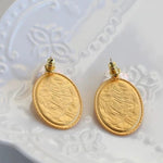 Petal Goddess Natural Baroque Pearl Earrings - Gembea Jewelry