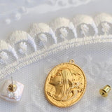 Petal Goddess Natural Baroque Pearl Earrings - Gembea Jewelry