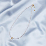 Pink Baroque Pendant Pearl Beaded Necklace - Gembea Jewelry