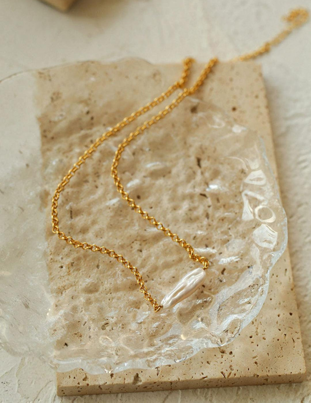 Pipa Baroque Pearl Necklace - Gembea Jewelry