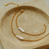 Pipa Baroque Pearl Necklace - Gembea Jewelry