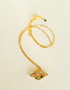Planet Element Gold Single Pendant Necklace - Gembea Jewelry