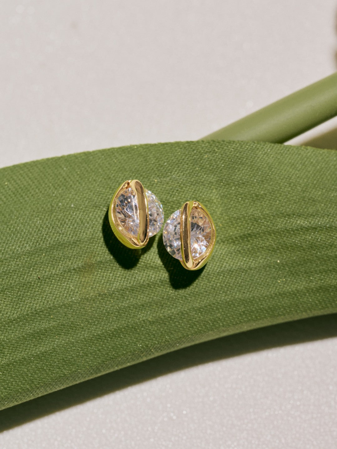 Pure Spark Lab-Grown Diamond Stud Earrings gembea jewelry