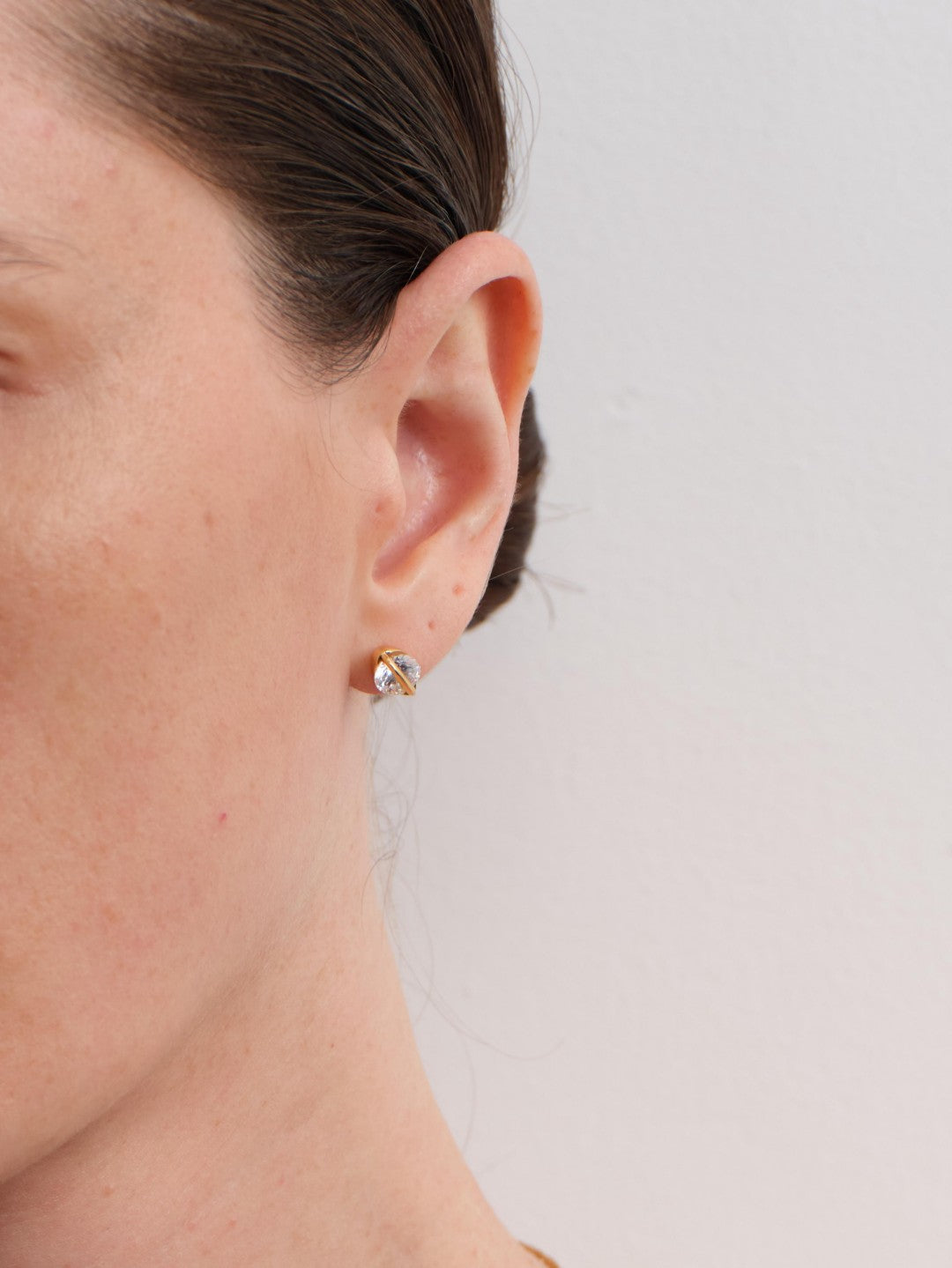 Pure Spark Lab-Grown Diamond Stud Earrings gembea jewelry