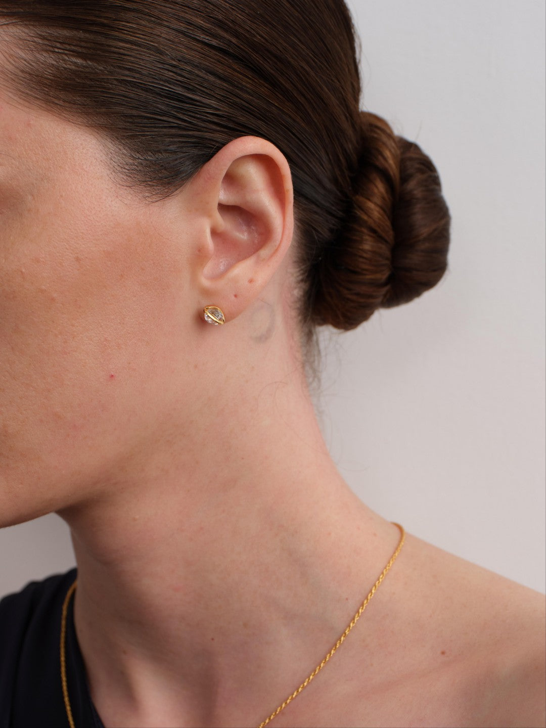 Pure Spark Lab-Grown Diamond Stud Earrings gembea jewelry