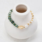 Qinghai Jade Gemstone and Pearl Bracelets - Gembea Jewelry