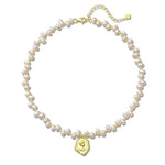 Queen's Seal Pendant Pearl Necklace gembea jewelry