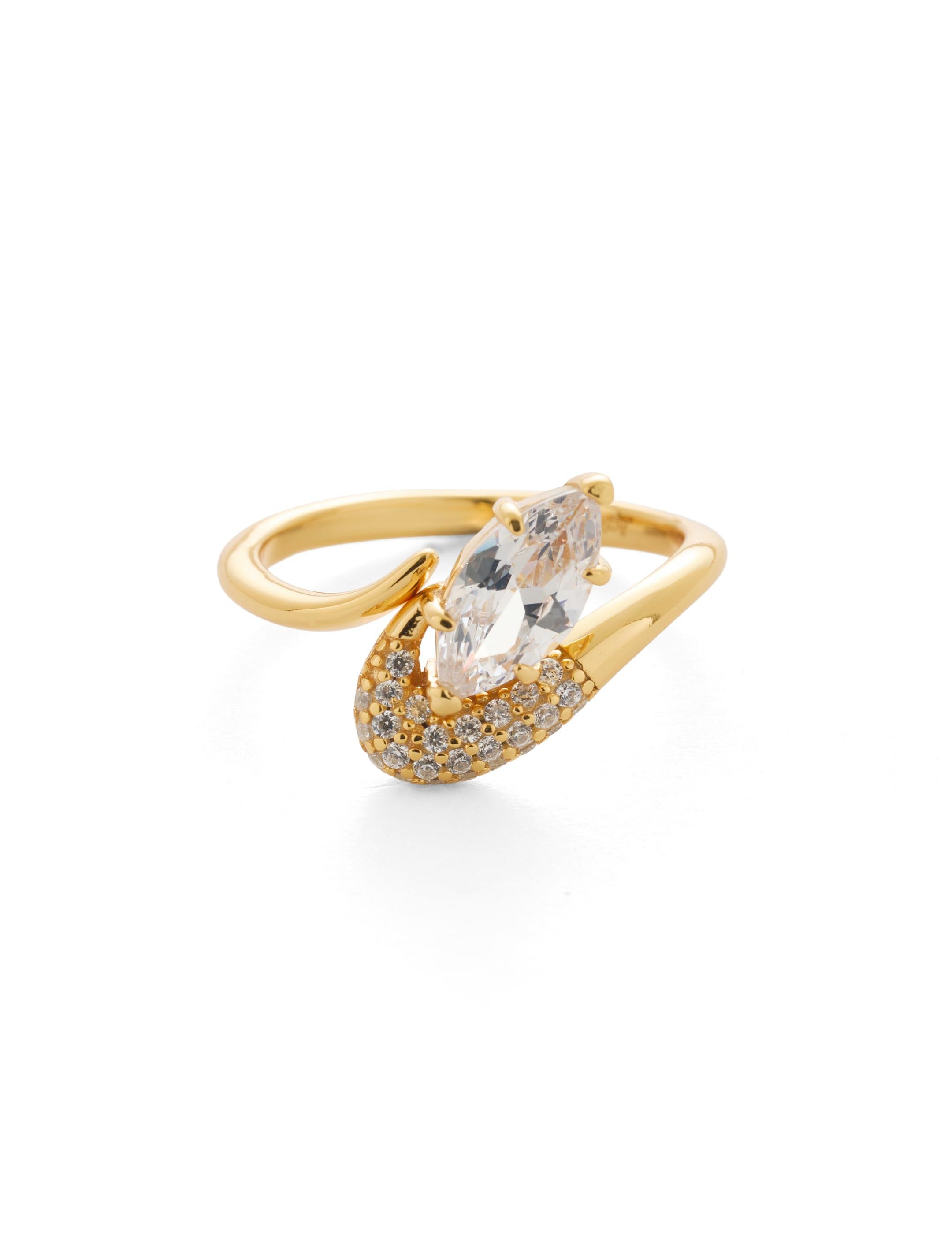 Rain Drop Lab-grown Diamond Ring gembea jewelry