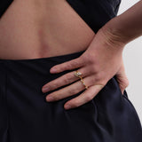 Rain Drop Lab-grown Diamond Ring gembea jewelry