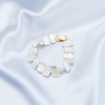 Rectangular Baroque Pearl Bracelet - Gembea Jewelry