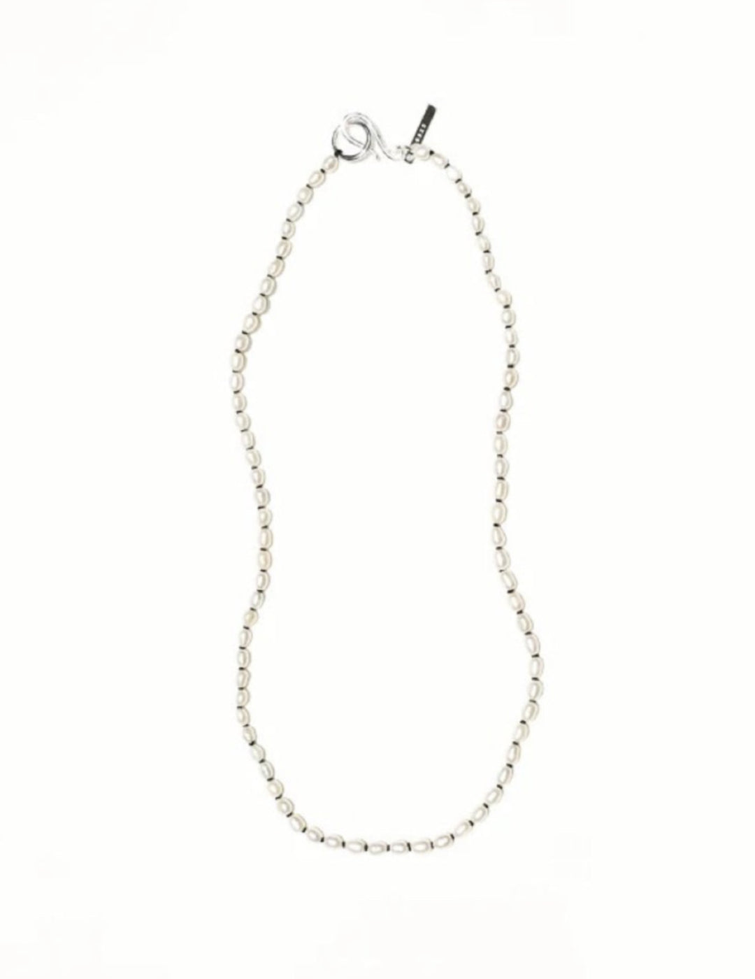 Rice Baroque Pearl Beaded Choker Necklace gembea jewelry