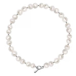 Round Baroque Pearl Beaded Necklace gembea jewelry