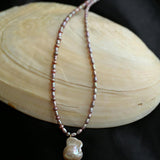 Sea's Embrace Series Baroque Pearl Beaded Necklace - Gembea Jewelry