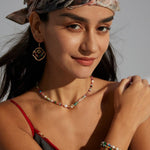 Sea's Embrace Series Colored Stone Beaded Necklace - Gembea Jewelry