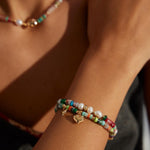 Sea's Embrace Series Colored Stone Bracelet - Gembea Jewelry