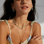 Sea's Embrace Series Turquoise Stone Necklace - Gembea Jewelry