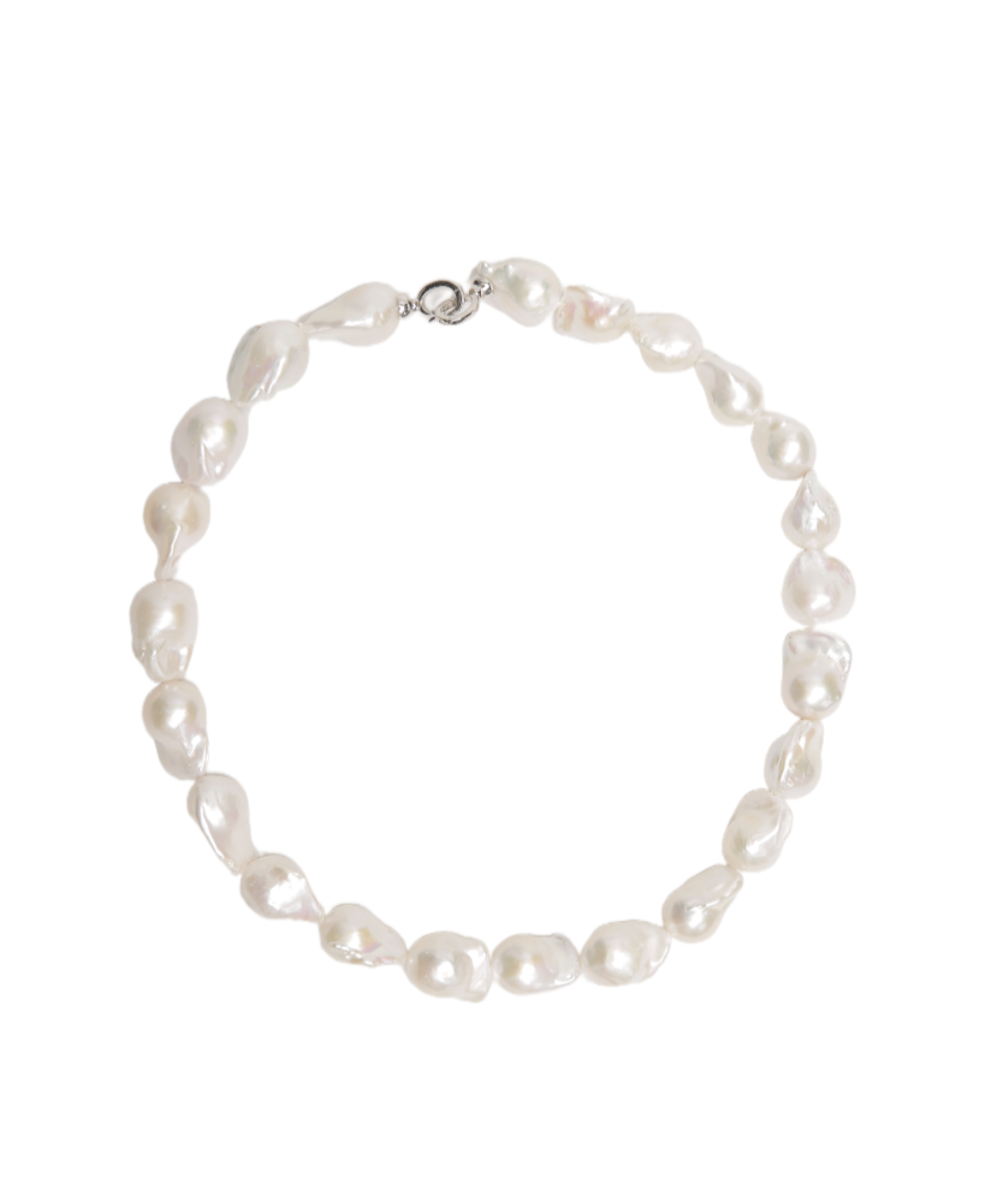 Shaped Big Baroque Beaded Choker Necklace GEMBEA JEWELR