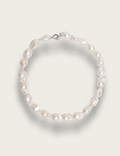 Shaped Big Baroque Beaded Choker Necklace gembea jewelry