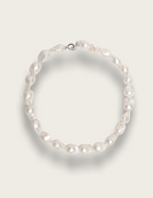 Collier de tour de cou perlé Big Baroque en forme