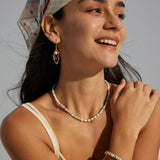 Shoushan Gemstone Bead Necklace - Gembea Jewelry