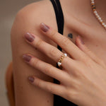 White Natural Freshwater Pearls Rings - Gembea Jewelry