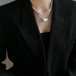 Simple Baroque Freshwater Pearl Necklace GEMBEA JEWELRY