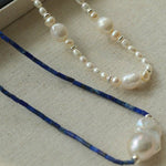 Simple Baroque Freshwater Pearl Necklace GEMBEA JEWELRY