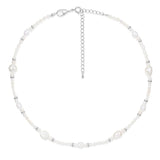 Simple Baroque Freshwater Pearl Necklace gembea jewelry