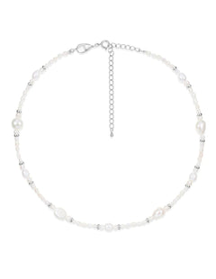Simple Baroque Freshwater Pearl Necklace gembea jewelry