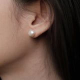 Simple Baroque Pearl Stud Earrings gembea jewelry