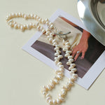 Simple Freshwater Pearl Necklace - Gembea Jewelry