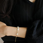 Simple Freshwater Rice Pearl Bracelet - Gembea Jewelry
