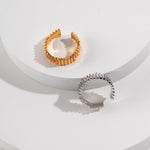 Simple 925 Sterling Silver Open Rings - Gembea Jewelry