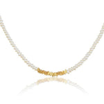 Simple Mini Pearl Beaded Necklace GEMBEA JEWELRY