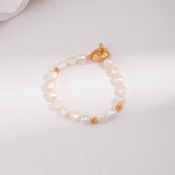 Simple Natural Baroque Pearl Bracelets - Gembea Jewelry