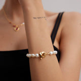 Simple Natural Baroque Pearl Bracelets - Gembea Jewelry