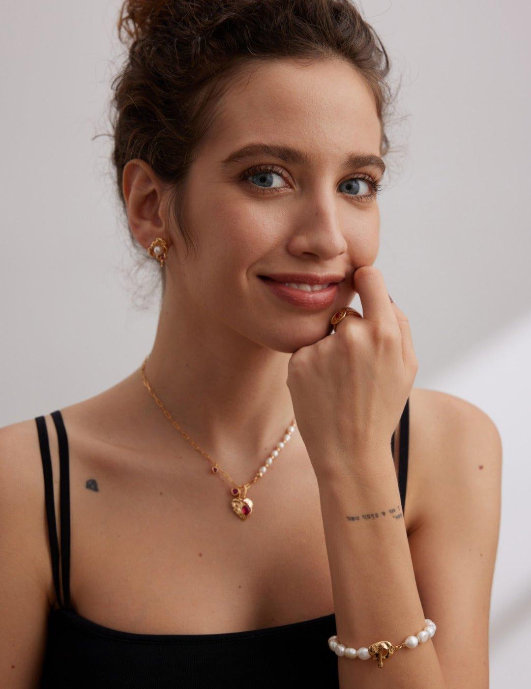 Simple Natural Baroque Pearl Bracelets - Gembea Jewelry