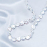 Small Round Baroque Beaded Necklace - Gembea Jewelry
