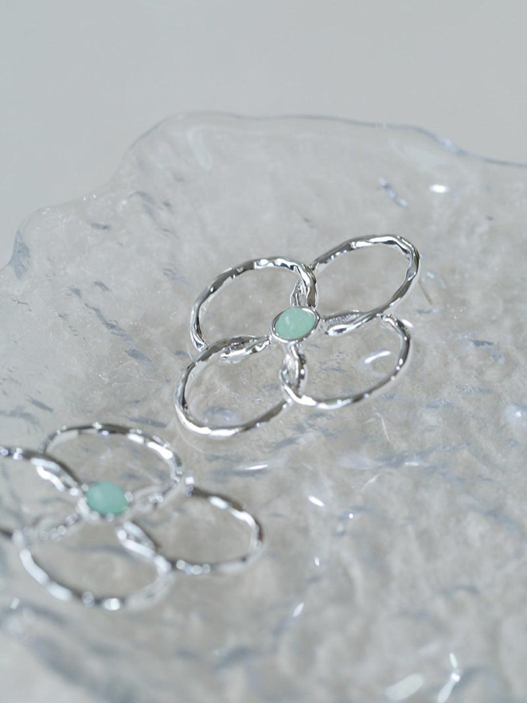 Spring Heartbeat Flower Goddess Earrings - Gembea Jewelry