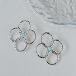Spring Heartbeat Flower Goddess Earrings - Gembea Jewelry