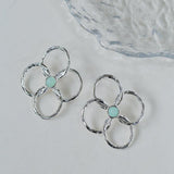 Spring Heartbeat Flower Goddess Earrings - Gembea Jewelry