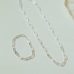 Square Cut Chain Choker Gold Silver Necklace gembea jewelry