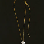 Star Moon Baroque Pearl Pendant Necklace gembea jewelry