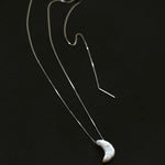 Star Moon Baroque Pearl Pendant Necklace gembea jewelry