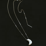 Star Moon Baroque Pearl Pendant Necklace gembea jewelry